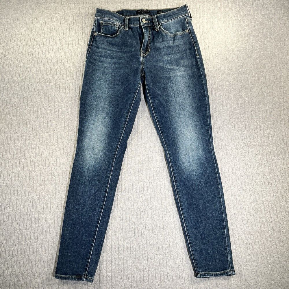 Lucky Brand Skinny Jeans Womens 8/29 Blue Denim Mid Rise Stretch Regular